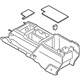 Ford HC3Z-25045A36-CA Floor Console, Gray, Center