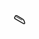 Ford 8C3Z-2560220-DA Seat Belt Bezel, Front Lower