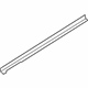 Ford 7T4Z-7821456-A Belt Weatherstrip, Front Inner Passenger Side