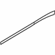 Ford JR3Z-9920000-AE Stripe Tape, Rear Passenger Side