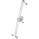 Ford PC3Z-26611B68-AB Outer Belt, Passenger Side