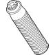 Ford MB3Z-5K570-B Dust Shield, Rear