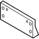 Ford MA1Z-17A385-AA License Bracket, Front