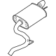 Ford PR3Z-5230-J Rear Muffler, Passenger Side