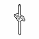 Ford LB5Z-17091-A Jack Assembly Bolt