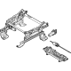 Ford L1MZ-9961710-B Seat Track, Passenger Side