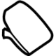 Ford BK2Z-4273-AM Latch Cover Cap