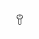 Ford -W504775-S303X Lower Bracket Screw