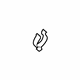 Ford -W702463-S300 Lower Hose Clip
