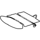 Ford NZ6Z-14D696-A Seat Cushion Heater, Front Passenger Side
