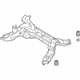 Ford DB5Z-5R003-F Suspension Crossmember, Rear