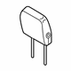 Ford KB3Z-21611A08-AA Headrest, Ash Black, Rear