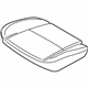 Ford KB3Z-2160080-BA Cushion Cover, Ash Black, Rear Passenger Side