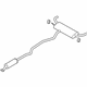 Ford DG9Z-5230-A Muffler & Pipe, Rear