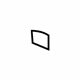Ford 6G1Z-5410182-C Rocker Molding Retainer, Rear