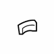 Ford 6G1Z-5410182-B Rocker Molding Retainer, Upper
