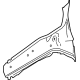 Ford KV6Z17101A88A Outer Rail, Front Passenger Side