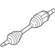 Ford BB5Z-3B437-F Shaft - Front Axle, Driver Side
