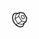 Ford -W711578-S440 Front Mount Nut