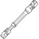 Ford PC3Z-3B676-A Lower Shaft