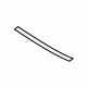 Ford FT4Z-5851707-D Front Weatherstrip