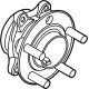 Ford LJ9Z-1104-B Hub Assembly, Rear
