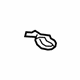 Ford GN1Z-5A215-A Muffler & Pipe Clamp, Rear