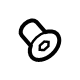 Ford -W700525-S450 End Cap Nut, Front