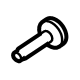 Ford -W721447-S900 Bumper Bolt, Front