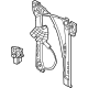 Ford M2DZ-7827000-A Window Regulator, Passenger Side