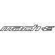 Ford LJ8Z-16720-A Nameplate, White, Passenger Side