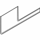 Ford EL3Z-1620000-AA Stripe Tape, Front Passenger Side