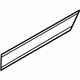 Ford EL3Z-99290D12-AB Stripe Tape, Rear Passenger Side