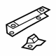 Ford CP9Z-58312A48-A Inner Center Pillar Front Bracket, Passenger Side