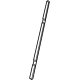 Ford LC3Z-19E572-A Side Seal, Lower Passenger Side