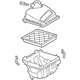Ford JX6Z-9600-E Air Cleaner Assembly