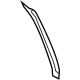 Ford JB3Z-1620550-A Window Molding, Rear Passenger Side