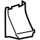 Ford BK3Z-61243W12-BA Lower Trim, Rear Passenger Side