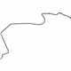 Ford AE8Z-17A605-C Center Hose, Rear