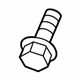 Ford -W505255-S437M Horn Screw