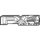 Ford ML3Z-9925622-B Decal, Black