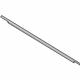 Ford CJ5Z-7821452-D Belt Molding, Black, Front Passenger Side