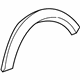 Ford 7L1Z-4029164-APTM Wheel Opening Molding, Passenger Side