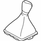 Ford D2BZ-7213-A Shift Boot, Charcoal