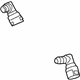 Ford JR3Z-9E499-A PCV Tube Connector