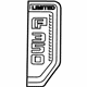 Ford JC3Z-16720-GC Nameplate, Front Passenger Side