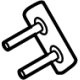 Ford HL3Z-17C886-B Mount Brace