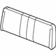 Ford 8C3Z-2666800-A Seat Back Pad, Rear