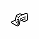 Ford 3M5Z-58112K78-C Center Bracket, Rear