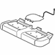 Ford FL3Z-1663841-B Pad - Rear Seat Cushion, Driver Side